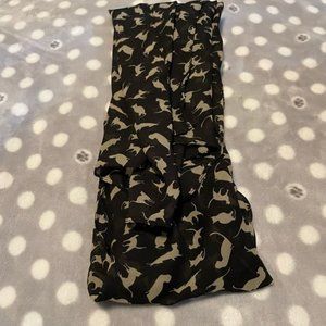 SPRING Colourful Sweet Cartoon Cat Kitten Scarf Graffiti Style Shawl